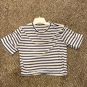 Women’s Universal Thread Striped Blue & Light Gray